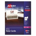 Avery Dennison Avery, Note Cards, Laser Printer, 4 1/4 X 5 1/2, Uncoated White With Envelopes, 60PK 5315